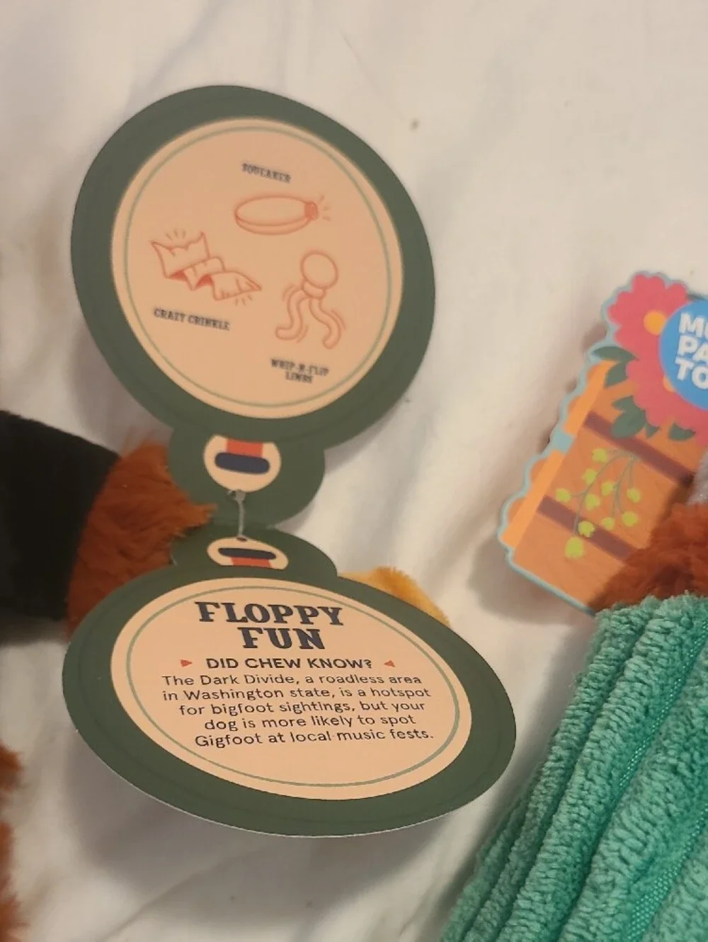 Bark Plush Sloth Duo with Teal Compost Cup